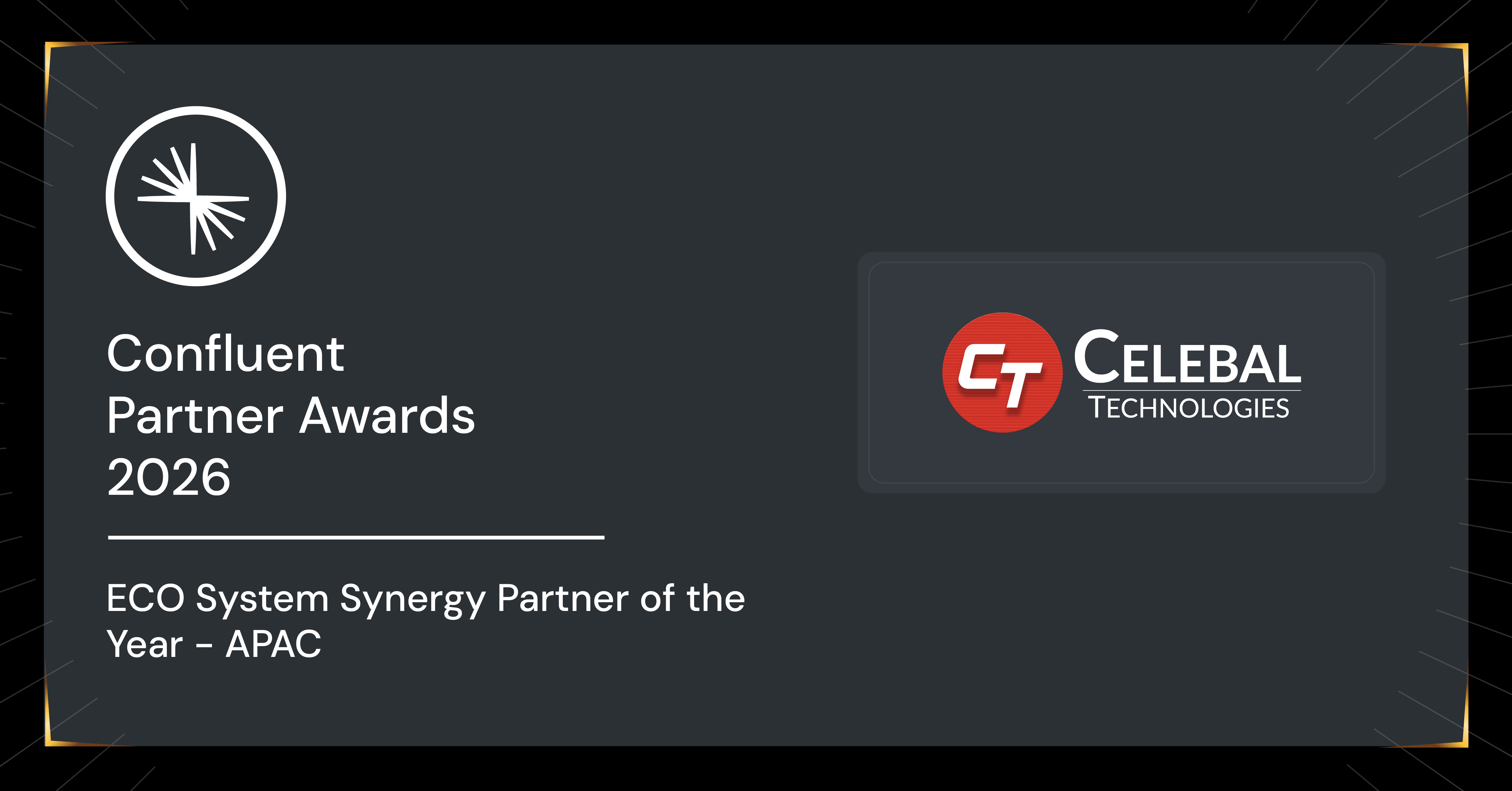 Celebal Technologies Named ECO System Synergy Partner of the Year – APAC 2026 by Confluent 